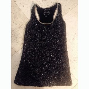 INC International Concepts Women's Sequined Tank